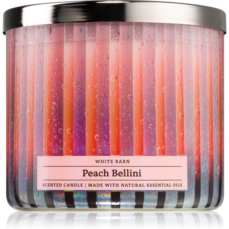 Bath  Body Works Peach Bellini vonná sviečka 411 g