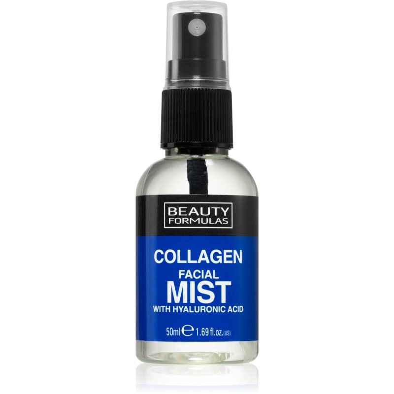 Beauty Formulas Collagen pleťová hmla s hydratačným účinkom 50 ml