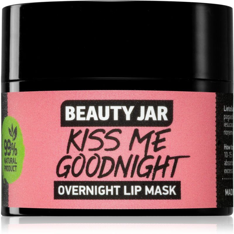 Beauty Jar Kiss Me Goodnight nočná maska na pery 15 ml
