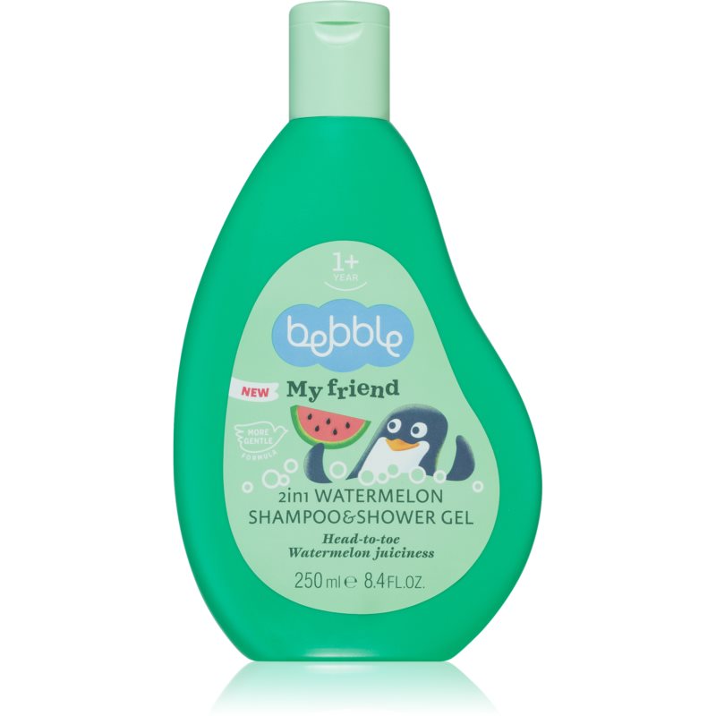 Bebble Strawberry Shampoo  Shower Gel Watermelon šampón a sprchový gél 2 v 1 pre deti 250 ml