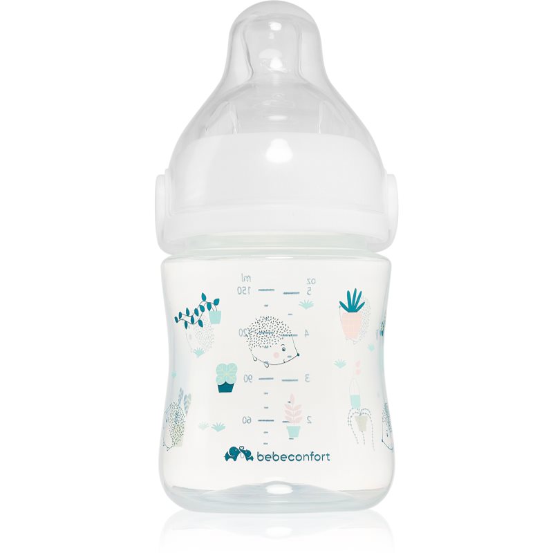 Bebeconfort Emotion Physio White dojčenská fľaša 0-6 m 150 ml