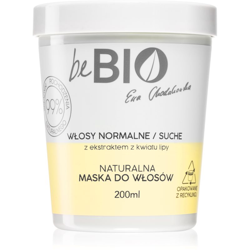beBIO Normal  Dry Hair regeneračná maska  pre normálne až suché vlasy 200 ml