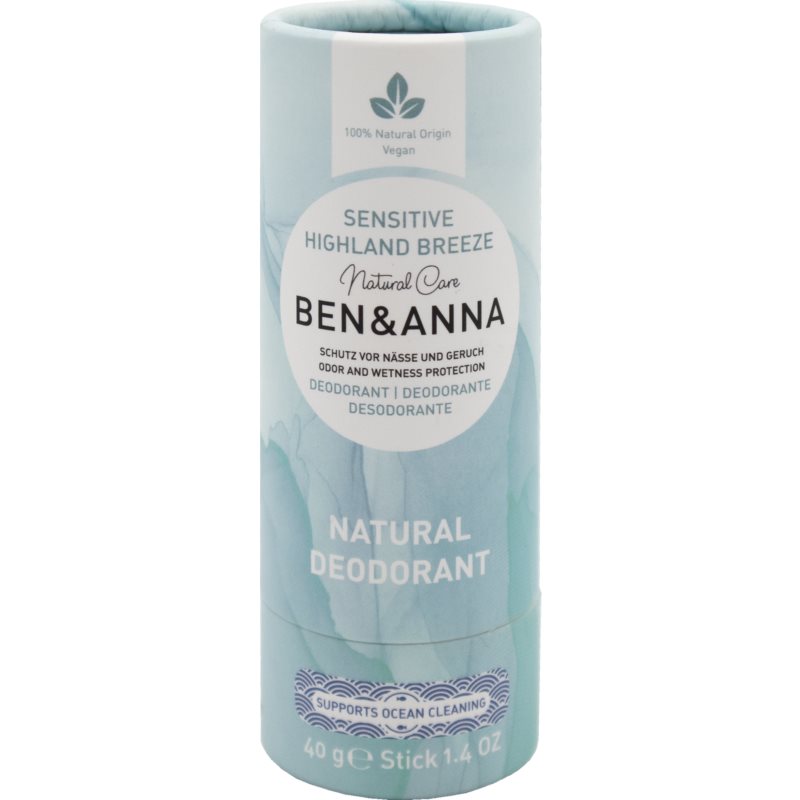 BENANNA Sensitive Highland Breeze tuhý dezodorant 40 g