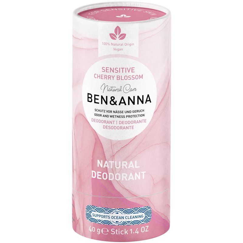 BENANNA Sensitive Cherry Blossom tuhý dezodorant 40 g