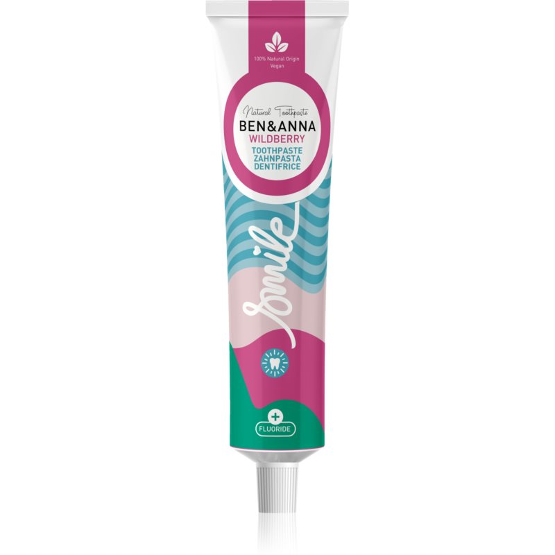 BENANNA Toothpaste Wild Berry prírodná zubná pasta 75 ml