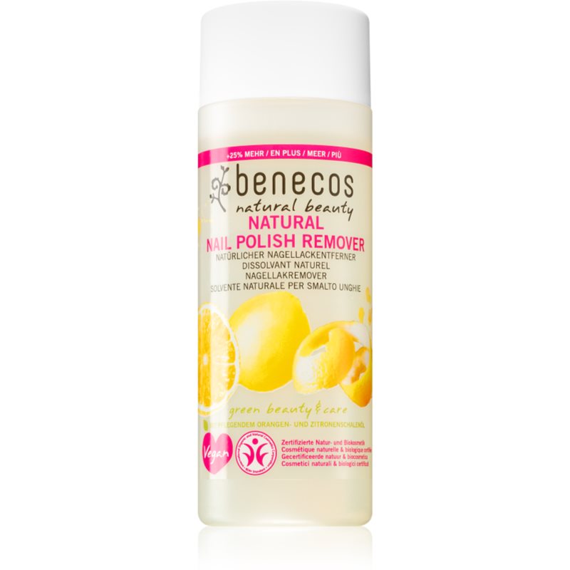Benecos Natural Beauty odlakovač na nechty bez acetónu 125 ml