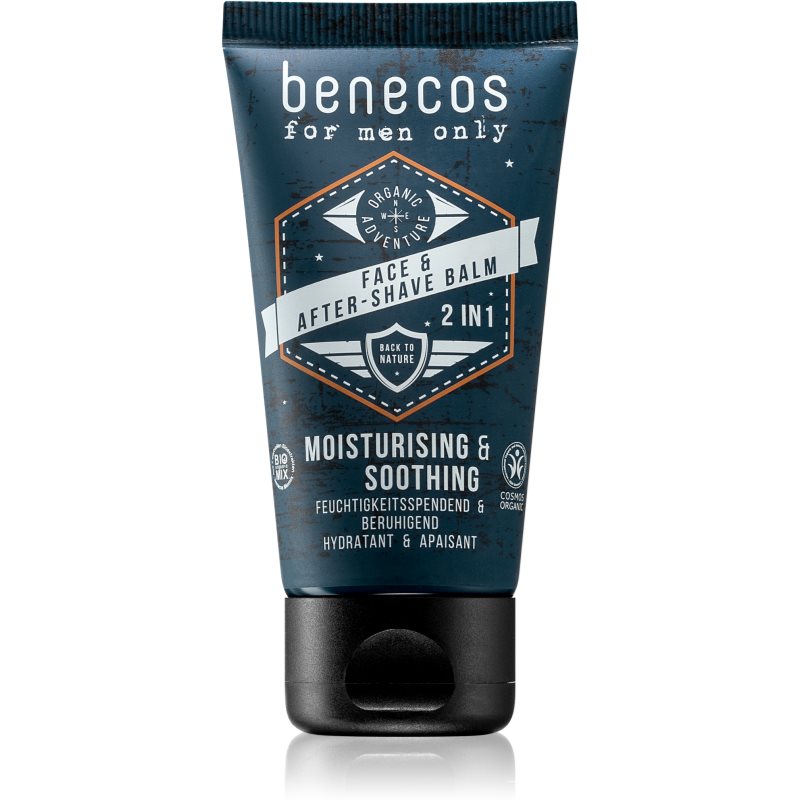 Benecos For Men Only balzam po holení 50 ml