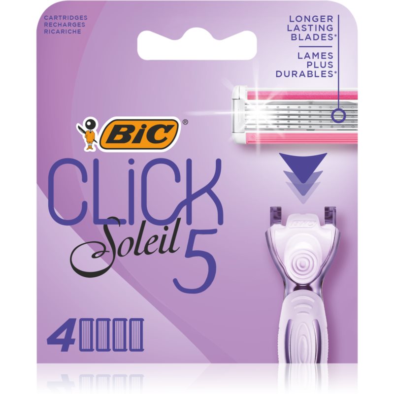 BIC Soleil Click 5 náhradné žiletky 4 ks