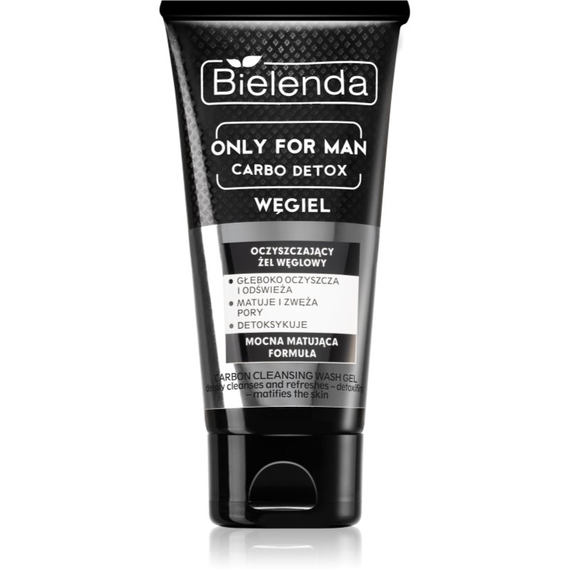 Bielenda Only for Men Carbo Detox zmatňujúci čistiaci gél pre mužov 150 g