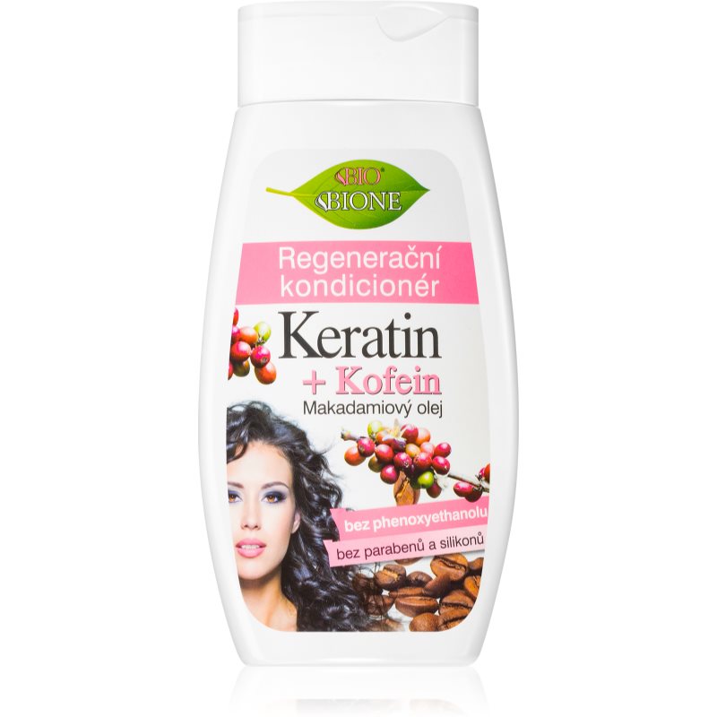 Bione Cosmetics Keratin  Kofein regeneračný kondicionér na vlasy 260 ml
