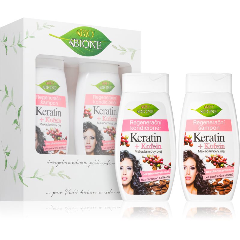 Bione Cosmetics Keratin  Kofein sada I.(na vlasy ) pre ženy