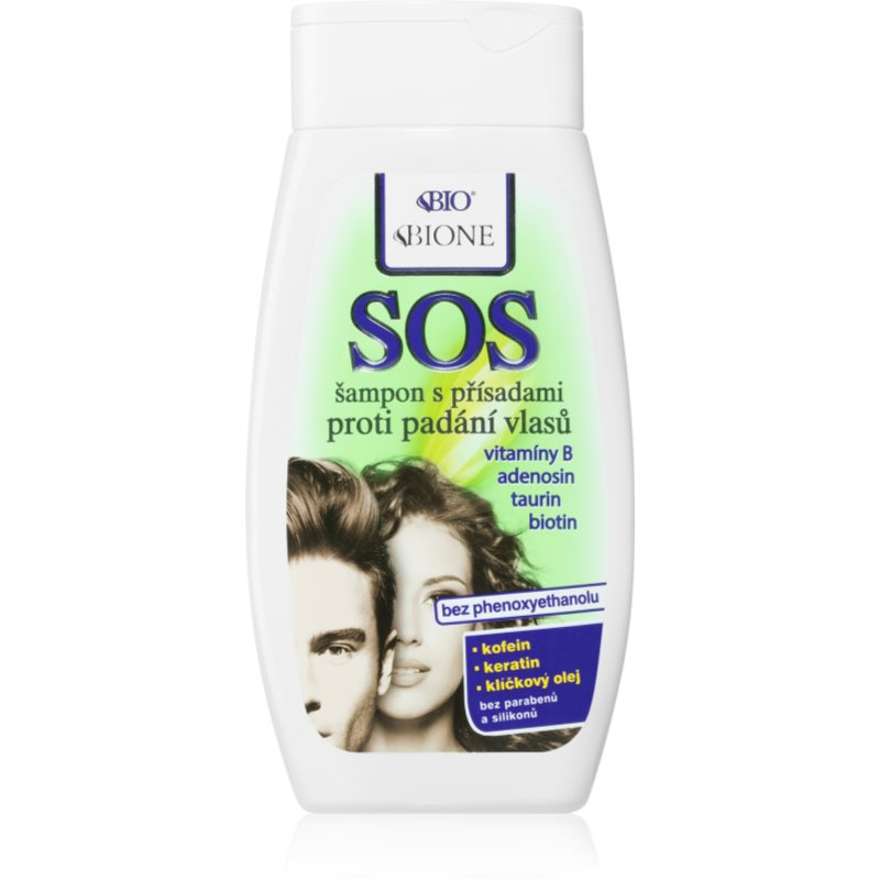 Bione Cosmetics SOS šampón proti rednutiu a vypadávaniu vlasov 260 ml