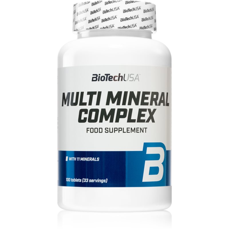 BioTechUSA Multimineral Complex komplex minerálov 100 tbl
