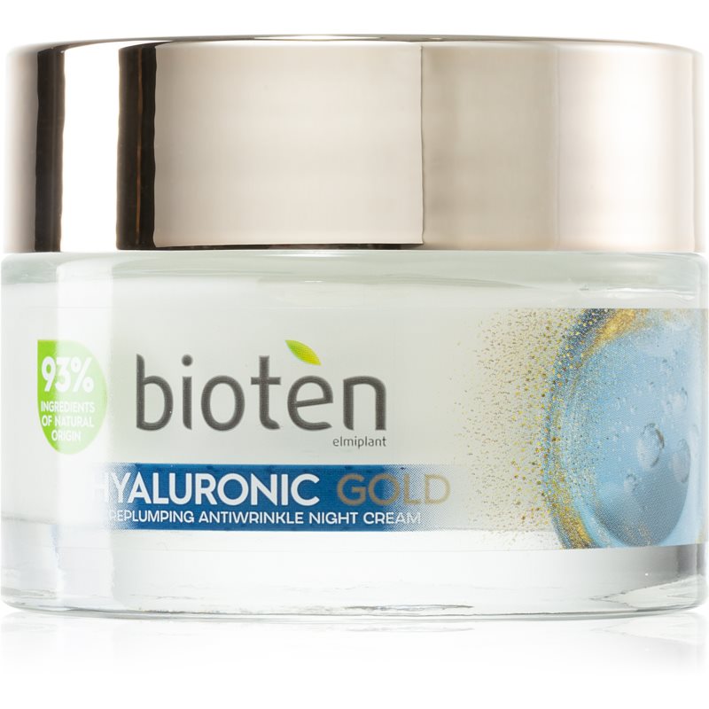 Bioten Hyaluronic Gold intenzívny nočný krém proti vráskam 50 ml