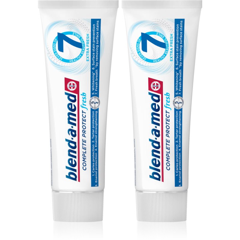 Blend-a-med Protect 7 Fresh osviežujúca zubná pasta 2x75 g
