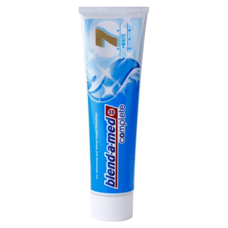 Blend-a-med Complete 7  White zubná pasta pre kompletnú ochranu zubov 100 ml