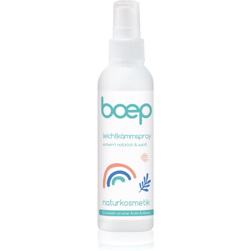Boep Natural Kids Detangling Spray sprej pre jednoduché rozčesávanie vlasov bez parfumácie pre deti 150 ml