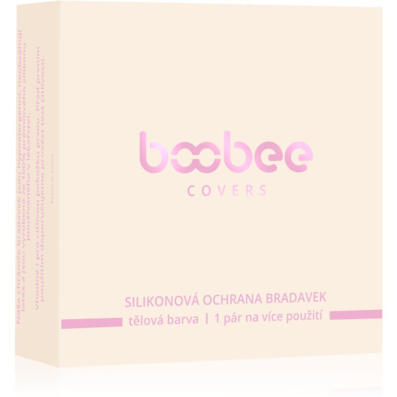 Boobee Covers silikónová ochrana bradaviek odtieň Skin color 2 ks