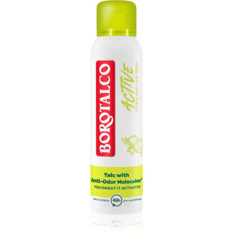 Borotalco Active Citrus  Lime dezodorant v spreji 48h 150 ml