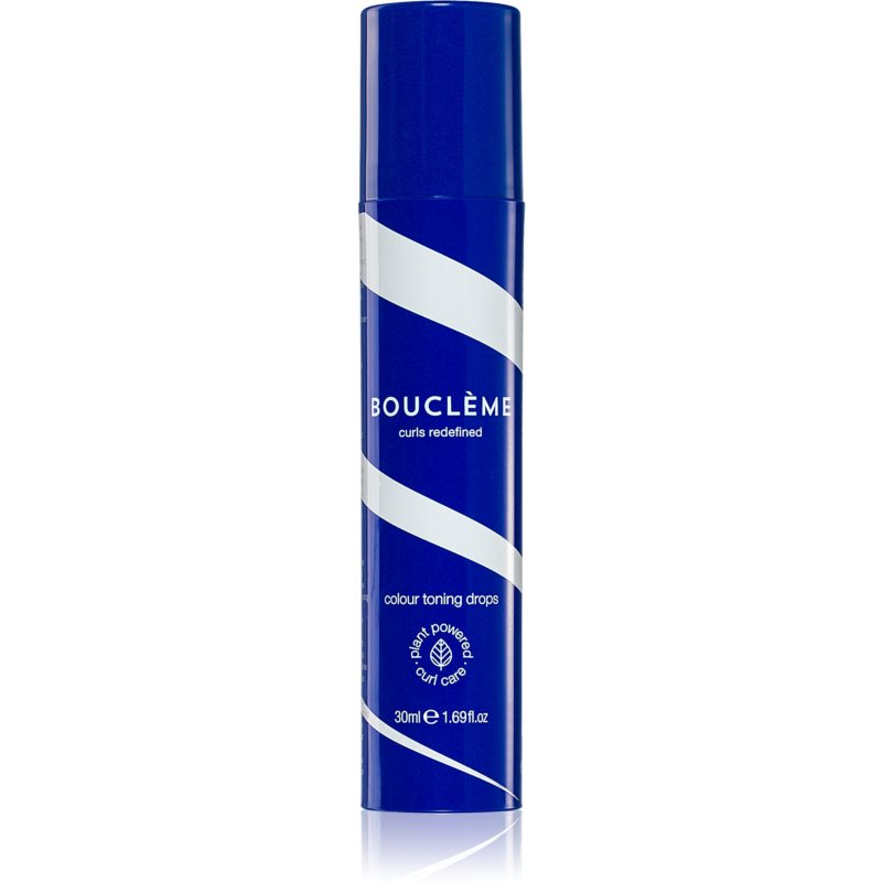 Bouclème Curl Colour Toning Drops ľahký tónovací fluid pre blond a melírované vlasy 30 ml