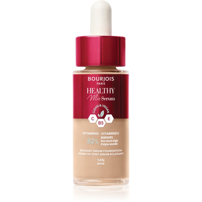 Bourjois Healthy Mix ľahký make-up pre prirodzený vzhľad odtieň 54N Beige 30 ml