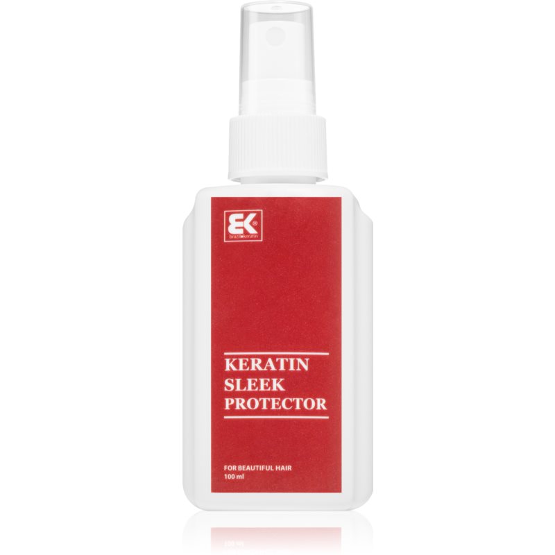 Brazil Keratin Keratin Sleek Protection uhladzujúci sprej pre tepelnú úpravu vlasov 100 ml