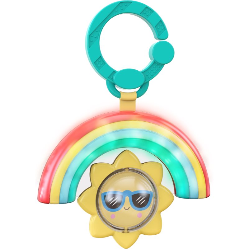 Bright Starts Rainbow kontrastná závesná hračka s melódiou 3 m 1 ks