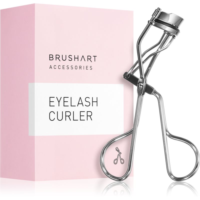 BrushArt Accessories Eyelash curler klieštiky na mihalnice Silver 1 ks