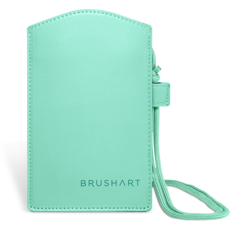 BrushArt Accessories Crossbody phone bag pink taštička na mobil Mint green 11x18 cm
