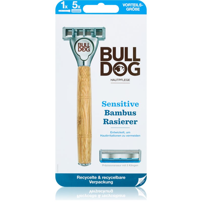 Bulldog Sensitive Bamboo holiaci strojček  náhradné hlavice 1 ks