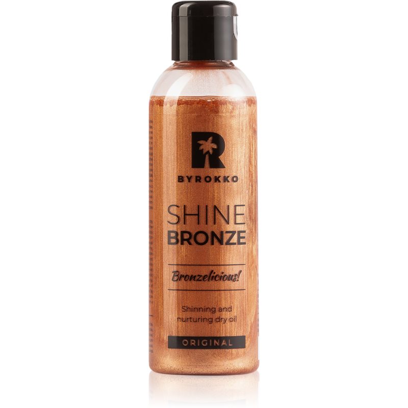 ByRokko Shine Bronze suchý bronzový olej na telo 100 ml