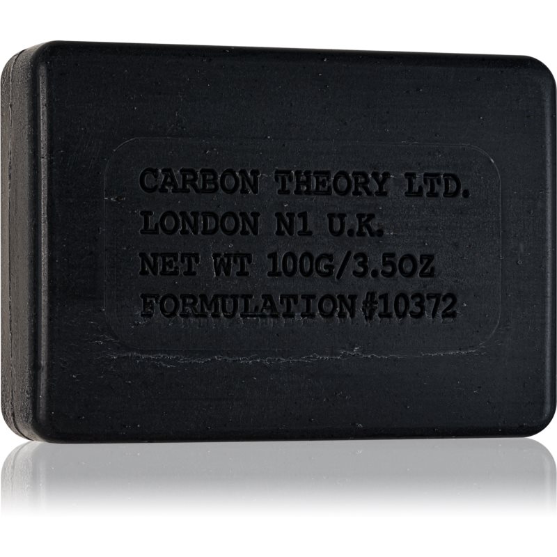 Carbon Theory Charcoal  Tea Tree Oil čistiace tuhé mydlo na upokojenie pleti 100 g