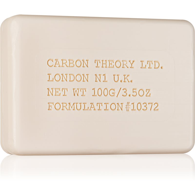 Carbon Theory Salicylic Acid  Shea Butter jemné čistiace mydlo s peelingovým efektom 100 g