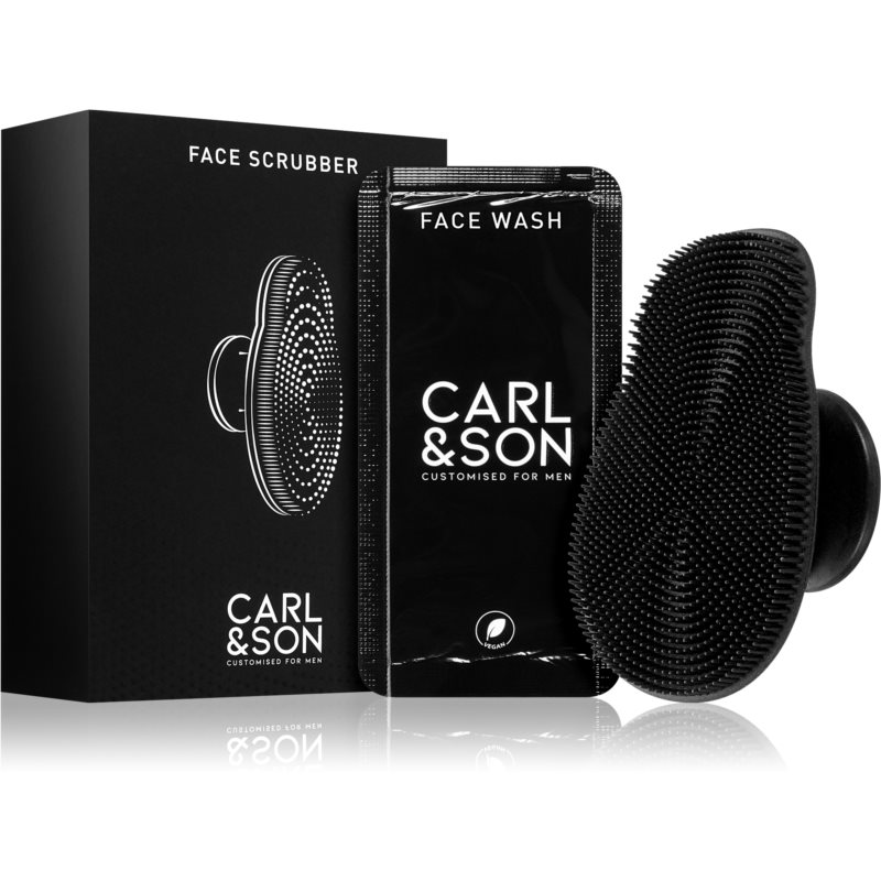 Carl  Son Face Scrub čistiaca kefka na pleť pre mužov 1 ks