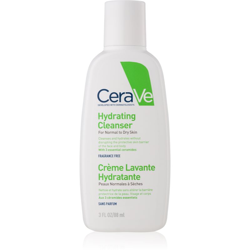 CeraVe Hydrating Cleanser čistiaca emulzia s hydratačným účinkom 88 ml