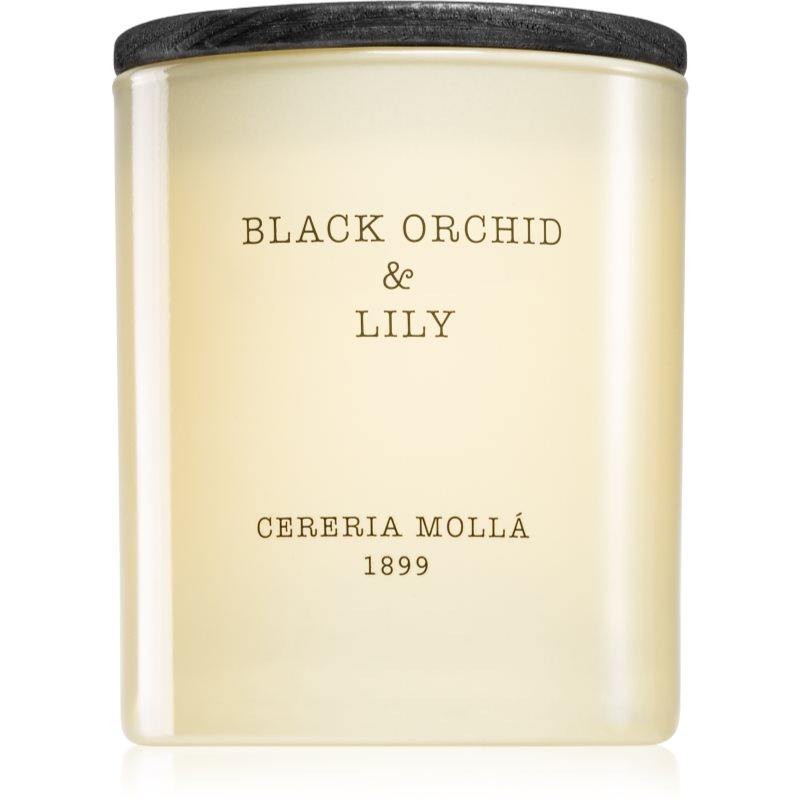 Cereria Mollá Boutique Black Orchid  Lily vonná sviečka 230 g