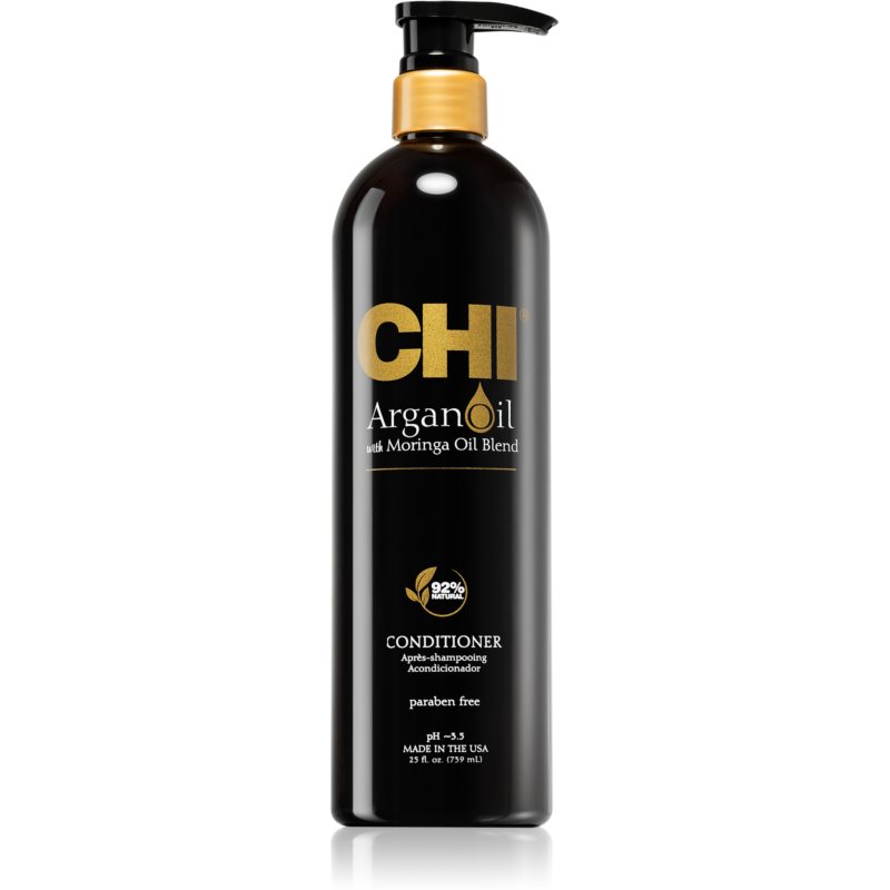 CHI Argan Oil Conditioner vyživujúci kondicionér pre suché a poškodené vlasy 739 ml