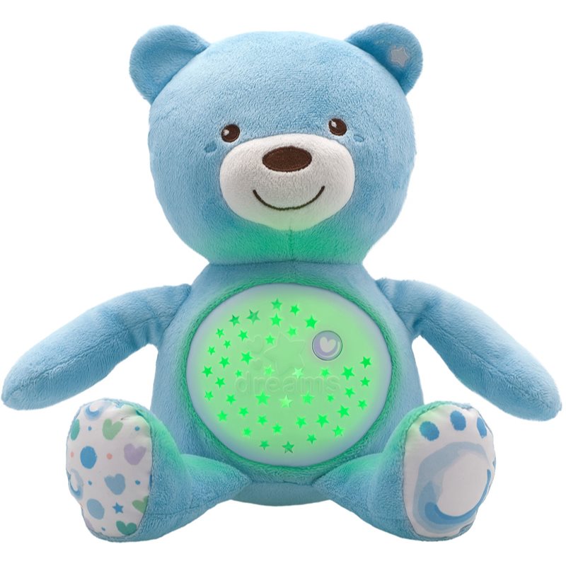 Chicco Baby Bear First Dreams projektor s melódiou Blue 0 m 1 ks