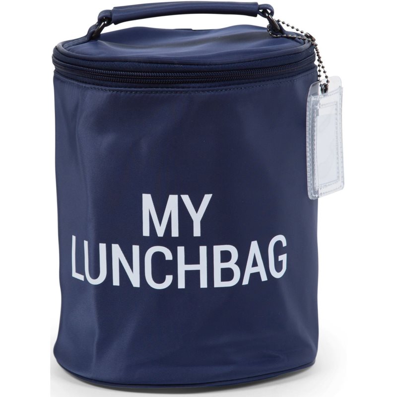 Childhome My Lunchbag Navy White termotaška na jedlo 1 ks