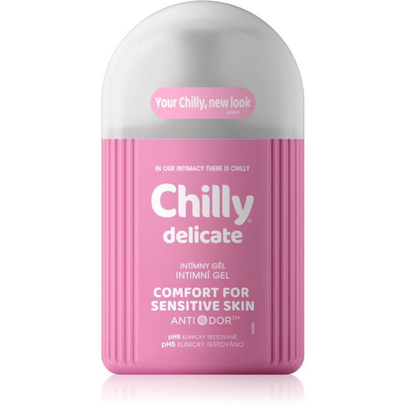 Chilly Intima Delicate gél na intímnu hygienu s pumpičkou 200 ml