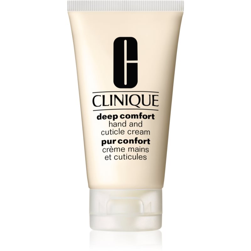 Clinique Deep Comfort™ Hand and Cuticle Cream hĺbkovo hydratačný krém na ruky, nechty a nechtovú kožičku 75 ml