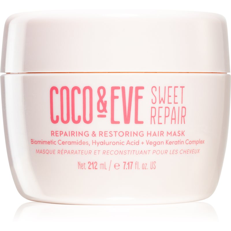 Coco  Eve Sweet Repair intenzívna maska pre posilnenie a lesk vlasov 212 ml