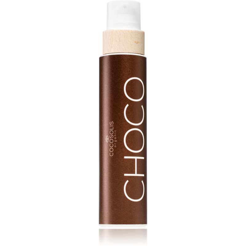 COCOSOLIS CHOCO ošetrujúci a opaľovací olej bez ochranného faktoru s vôňou Chocolate 200 ml