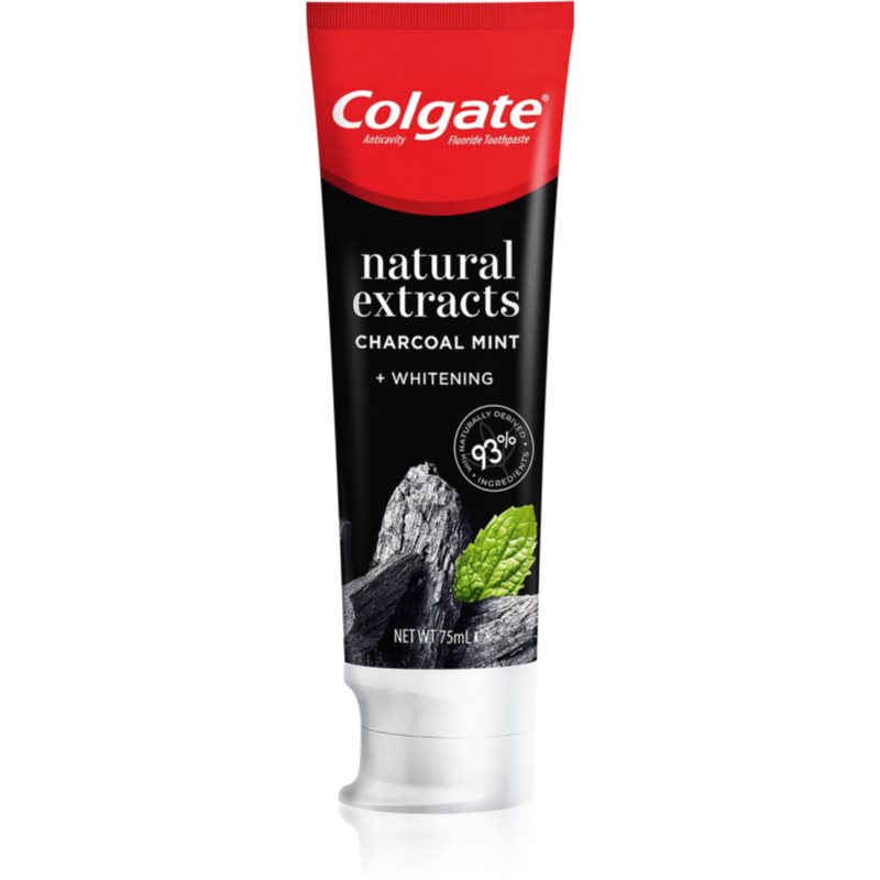 Colgate Natural Extracts Charcoal  White bieliaca zubná pasta s aktívnym uhlím 75 ml