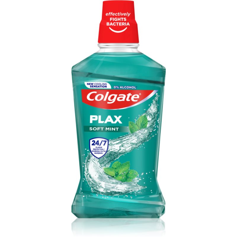 Colgate Plax Soft Mint ústna voda proti zubnému povlaku 500 ml