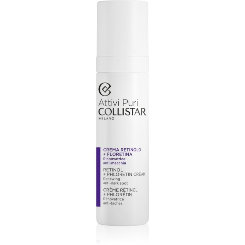 Collistar Attivi Puri® Retinol  Phloretin aktívny nočný krém k redukcii pigmentových škvŕn s retinolom 50 ml