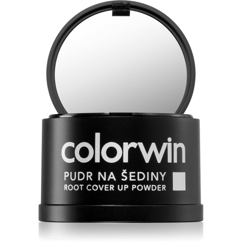 Colorwin Prášok púder na vlasy pre objem a zakrytie šedín odtieň Dark Brown 3,2 g
