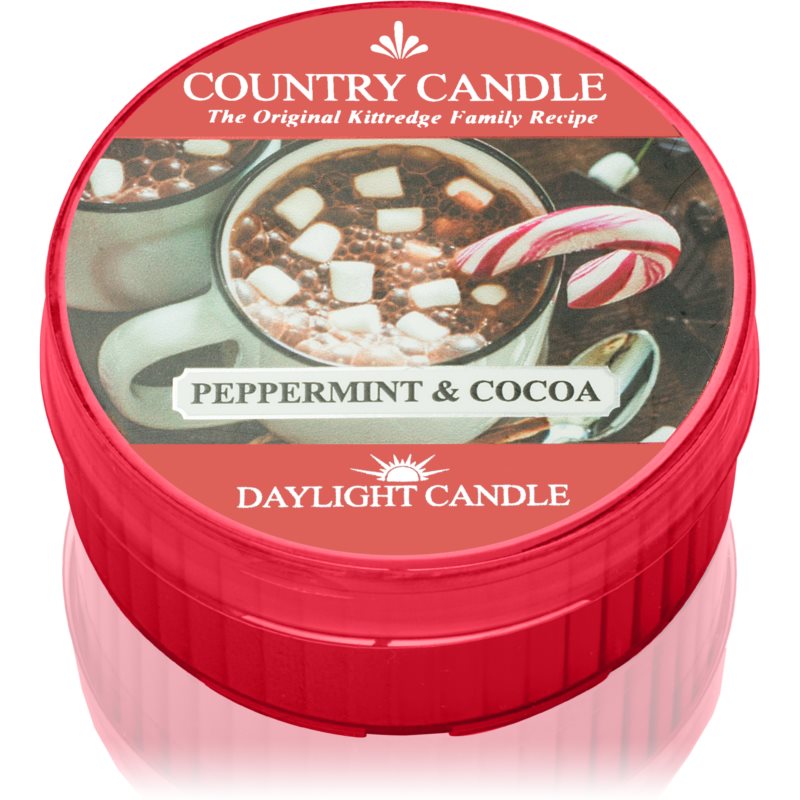 Country Candle Peppermint  Cocoa čajová sviečka 42 g