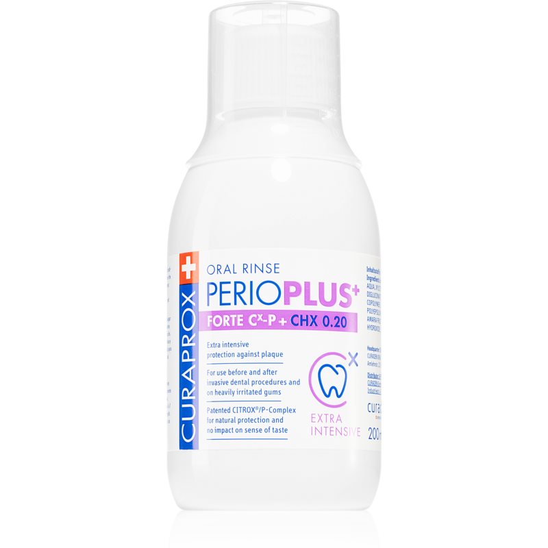 Curaprox Perio Plus Forte 0.20 CHX ústna voda CHX 0,20 percent 200 ml