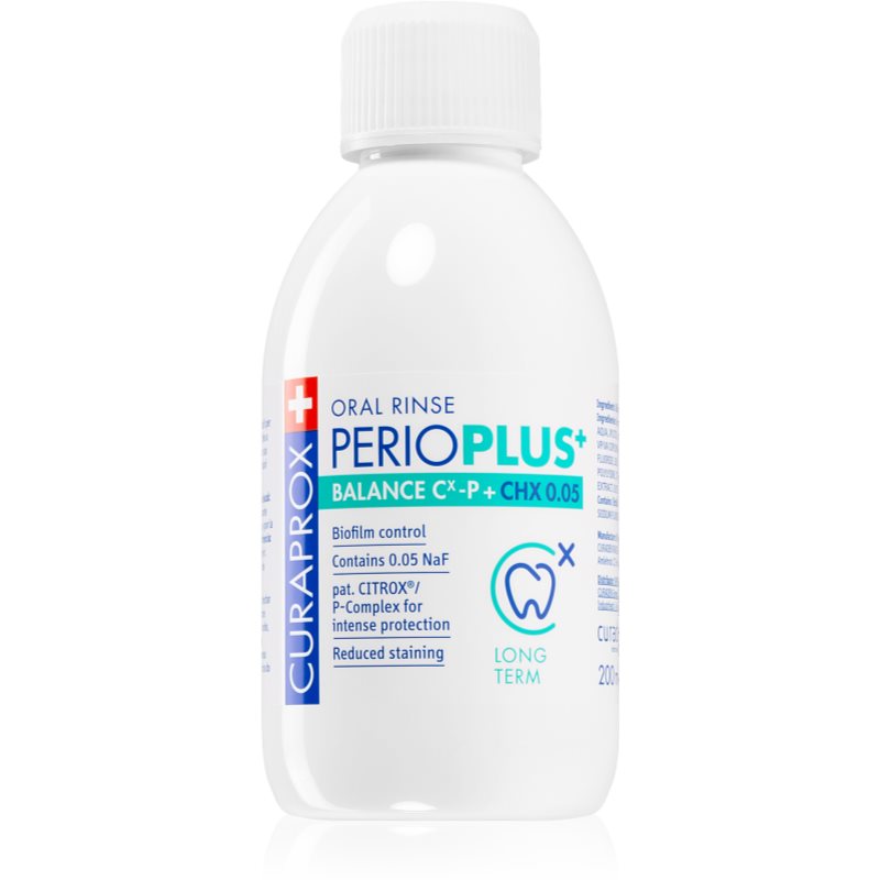 Curaprox Perio Plus Balance 0.05 CHX ústna voda 200 ml